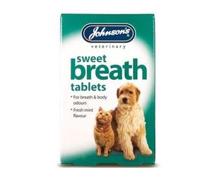 (6 Pack) Johnson's Vet - Sweet Breath 30 Tablets