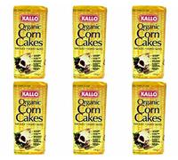 (6 PACK) - Kallo - Organic Corn Cakes | 130g | 6 PACK BUNDLE