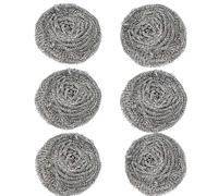 6 Pack Kettle Descaler Balls,Stainless Steel Reusable Kettle Limescale Remover Balls, Remove Limescale and Prevent Furring, Premium Limescale Descalers Wire Ball for Kitchen Restaurants, Silver