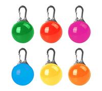 6 Pack LED Dog Collar Light - Clip-On LED Dog Tag Light for Night Walking, Running, Camping, Climbing