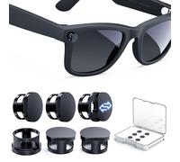 6 Pack LED Light Blocking Cover for Meta Smart Glasses - Adjustable Slider LED Flash Light Blocker Compatible with Wayfarer/Skyler/Headliner/Oakley Meta HSTN，Privacy Protection Glasses Accessories