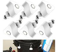 6 Pack Lid Fastener Compatible with Fluval FX6 FX2 FX4 FX5 External Filters- A20215 Canister Filter Locking Nut Lid Fastener A213 A214 A218 A219
