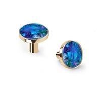 6 Pack Liquid Marble Texture Fluid Art Abstract Cabinet Knobs and Wall Hooks, Golden Base Solid Zinc Alloy Drawer Pulls, Modern Handle for Kitchen, Bathroom, Dresser Cabinet Hardware