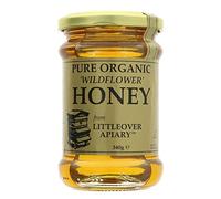 (6 PACK) - Littleover Apiaries - Organic Wildflower Clear Honey | 340g | 6 PACK BUNDLE