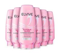 6 Pack - L'Oréal Elvive Conditioner for Dull Weak Hair - Glycolic Gloss - 200 ml