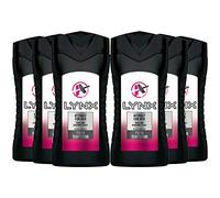 6 Pack Lynx Fresh Temptation Shower Gel Body wash, Attract For Her, 250ml