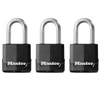 6 Pack - Magnum 1-3/4 In. Keyed-Alike Padlocks,All-Weather Cover,3-Pack - M115XT