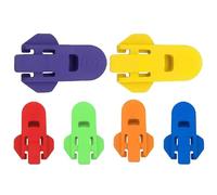 6 Pack Manual Easy Can Opener, Colored Soda Beer Can Ope-ner Beverage C-an Cover Protector, C-an Top Ring Opener Tool Drink Shield for Pop, Beer, Or Soda