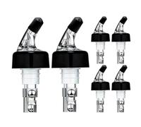 6 Pack Measured Liquor Pour Spout, Liquor Bottle Pourers, Measure Pour Spout for Liquor Bottles, Bottle Pourers for Alcohol, Shot Pourer Cocktail Liquor Dispenser Bar Bartending Tool -2oz/60ml
