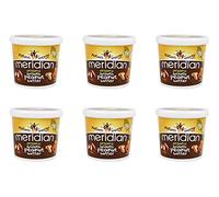 (6 Pack) Meridian Smooth 100% Peanut Butter Nuts| 1 kg |6 Pack