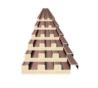 6 Pack Metal Corrugated Insulated Roofing Sheets All-Weather Gazebo Replacement Roof Panels for Pergola Balcony Cover Cladding