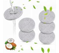 6 Pack Micro Disc Replacement Filter for Brita Fill & Go, Water Bottle Filter Discs Reduce PFAS Chlorine, Micro Particles, Taste-Disturbing Substances in Drinking Water