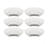 6 Pack Microfiber Steam Cleaner Cloth Covers for Kärcher for easyfix SC2 SC3 SC4 SC5, Washable Reusable Pads for Hardwood for tile Marble Floors