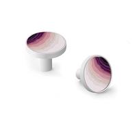 6 Pack Mineral Rose Gold Marble Cabinet Knobs and Wall Hooks, White Base Solid Zinc Alloy Drawer Pulls, Modern Handle for Kitchen, Bathroom, Dresser Cabinet Hardware