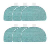 6 Pack Mop Pads for Leifheit Clean Tenso Power 2.0 Steam Cleaner,Microfiber Steam Mop Replacement, Steam Broom Mop Cover