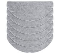 6 Pack Mop Pads for Roborock Q7 M5/M5+, Q7 L5/L5+, for Tapo RVA301, RV30 Max Plus, RV20 Max Plus Robot Vacuum Cleaner, Reusable and Washable Replacement Cloth