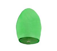6 Pack Multicolour Sky Lanterns Handmade Chinese Paper Lanterns for Birthday, Wedding, Christmas, New Year parties Festivals, biodegradable fire resistance (Green)