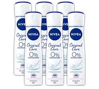 6 Pack Nivea Original Care Deo Spray Deodrant Deodorant 6 X 150 ML