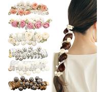 6 Pack No Damage Soft Elastic Spiral Hair Ties,Telephone Wire Hair Bands - Cute and Comfortable, Non-Slip, Ideal for All Hair Types, Easy to Wear