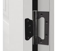 6 Pack Non-Mortise Door Hinges 4 x 3 inch Stainless Steel Door Hinge