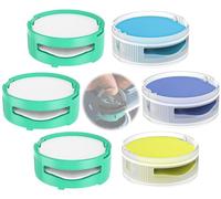 6 Pack Odor Neutralizer Cartridge for Shark, Anti Odour Cartridge for Shark Vacuum Cleaner Compatible with Shark Vacuum Models IZ400UKT IZ400UK IZ420UKT NZ860UKT NZ860UK AZ913UK AZ913UKT, HZ3000UKT