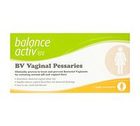 6 Pack of Balance Activ BV Vaginal Pessaries 7 pessaries Box