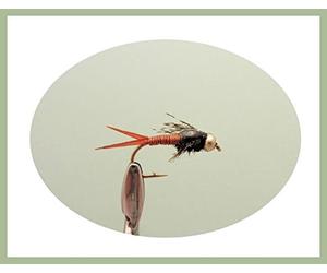 6 Pack of Goldhead Copper John, Trout Flies Choice (10/12)