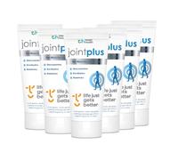 6 Pack of Joint Plus Muscle and Joint Gel 200ml Tube | Drug Free | 60 Day Money Back Guarantee | Rich Blend of Natural Ingredients - Glucosamine, Eucalyptus, Rosemary, Cinnamon & Wintergreen