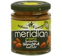 6 Pack of Meridian Org Smooth Almond Butter 100% 170 g