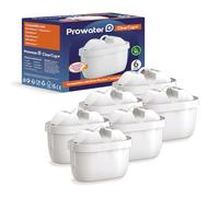 6 Pack of ProWater Clearcup+ Universal Filter Cartridges Compatible with Brita Maxtra Pro & Plus+ Water Jugs, White, fits -Marella-Elemaris-Bosch Tassimo & Kettles