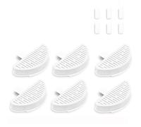 6 Pack of Replacement Filters Compatible with Uahpet Water Fountain 67oz/2L Cat Water Fountain Including 8 Pack of Filter Sponges