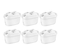 6 Pack of Water Filter Cartridges Compatible with Brita Maxtra+, Brita Style, Mavea Elemaris XL Water Tank