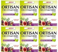 (6 Pack) - Ortis - Fruits & Fibre Cubes | 24 Cubes Box | 6 Pack Bundle by Ortis