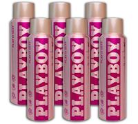 6 Pack Playboy Play It Sexy Deodorant Deo Spray 6 X 150 ML