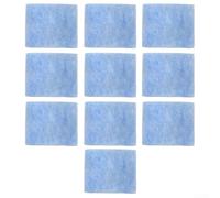 6 Pack Pre-cut Dryer Vent Air Purification Filter, Blue And White Reusable Fiber Cotton Lint Trap For Indoor Laundry Room, Easy Install 20.9x17.7cm(6pcs)