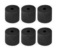 6 Pack Pre Filter Foam Replacement for Oase Biomaster Thermo 250/350/600/850 Carbon Prefilter Foam Compatible with Oase Biomaster 2 Filter for Fresh & Salt water for Aquarium Fish Turtle Tank Black