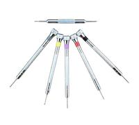 6 Pack Precision Screwdriver Set for glasses screwdriver watch screwdriver | 9.2cm Mini Flathead 0.8/1.0/1.2/1.4/1.6mm And 7.5cm Dual End 1.6 Watch Screwdriver Set for Watch Eyeglasses Jewelry Repair