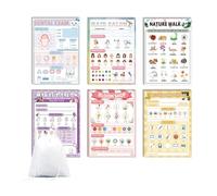 6 Pack Pretend Play Notepads - Multi-Pack Playtime Pads with Professional Role Play Themes - Educational Imaginative Activity Notebooks for Boys & Girls (6)