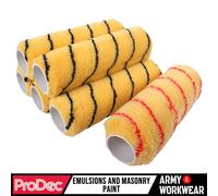 6 Pack - ProDec 9" x 1.75" Medium Pile Tiger Rollers Emulsions & Masonry Paint