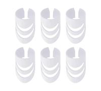 6-Pack Professional Finger Picks and Thumb Picks Set Size L for Guitar Banjo Mandolin Ukulele Harp Players, Comfort Fit Design for Extended Practice and Enhanced Sound Performance