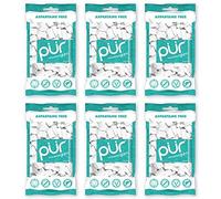 (6 PACK) - Pur Gum - PUR Gum Wintergreen Bag | 80g | 6 PACK BUNDLE