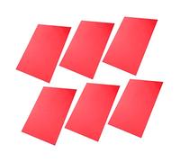 6 Pack PVC Light Filter Sheets, Colour Gels for Teaching | 29.7x21x0.1cm Panels, Red Tint, Illumination, Supports Clearer Reading for Teachers and Boy Girl