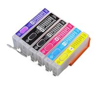 6 Pack Refillable Ink Cartridges Compatible With TS8220 TS8120 TS9120 Printers Works With PGI-280XXL PGI 280