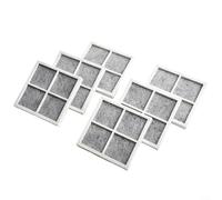 6 Pack Refrigerator Activated Carbon Air Filter Replacement for LG for lt120f ADQ73214402, Compatible with for kenmore 4699918, for eliminator for Fridge, 81x81x8.5mm