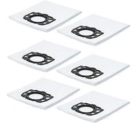 6 Pack Replacement Fleece Filter Bags Compatible with Karcher WD4 WD5 WD5/P WD 6 P Series WD6 Premium MV4 MV5 MV6 Wet & Dry Vacuums Cleaner 2.863-006.0