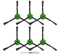 6 Pack Replacement Side Brushes Compatible with iRobot Roomba i & j & e Series All Models, Edge-Sweeping Brushes Accessories for i1+/i2+/i3+/i4+/i5+/i6+/i7+/i8+/j6+/j7+/j8+/e5/e6 Robot Vacuum