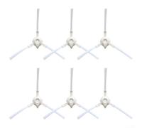6 Pack Replacement Side Brushes for bObsweep Robot Vacuum, Suitable for Bob PetHair Appetite Model, Designed to Enhance Cleaning Performance on Edges and Corners