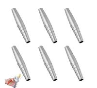 6 Pack Replacement Spring for Secateurs, 6 Cm Volute Secateur Springs, Stainless Steel Pruner Replacement Spring, for Bypass Pruners, Pruning Shears Parts Common(Silver)