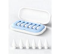6 Pack Replacement Tips for Apple Pencil 2nd / 1st Generation Nibs - Sensitive and Precise Control iPencil Nib for iPad for Pencil USB C/ 2nd/ 1st Gen Pen (6 Pack-D-Blue)