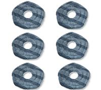 6 Pack Reusable Mop Pads for Eufy X10 Pro Omni for Eufy X9 Pro Robot Vacuum